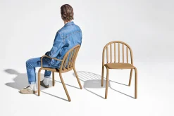 Fred's Armchair Tuinstoel met armleuning, bruin, 60x59.5x80.5 cm