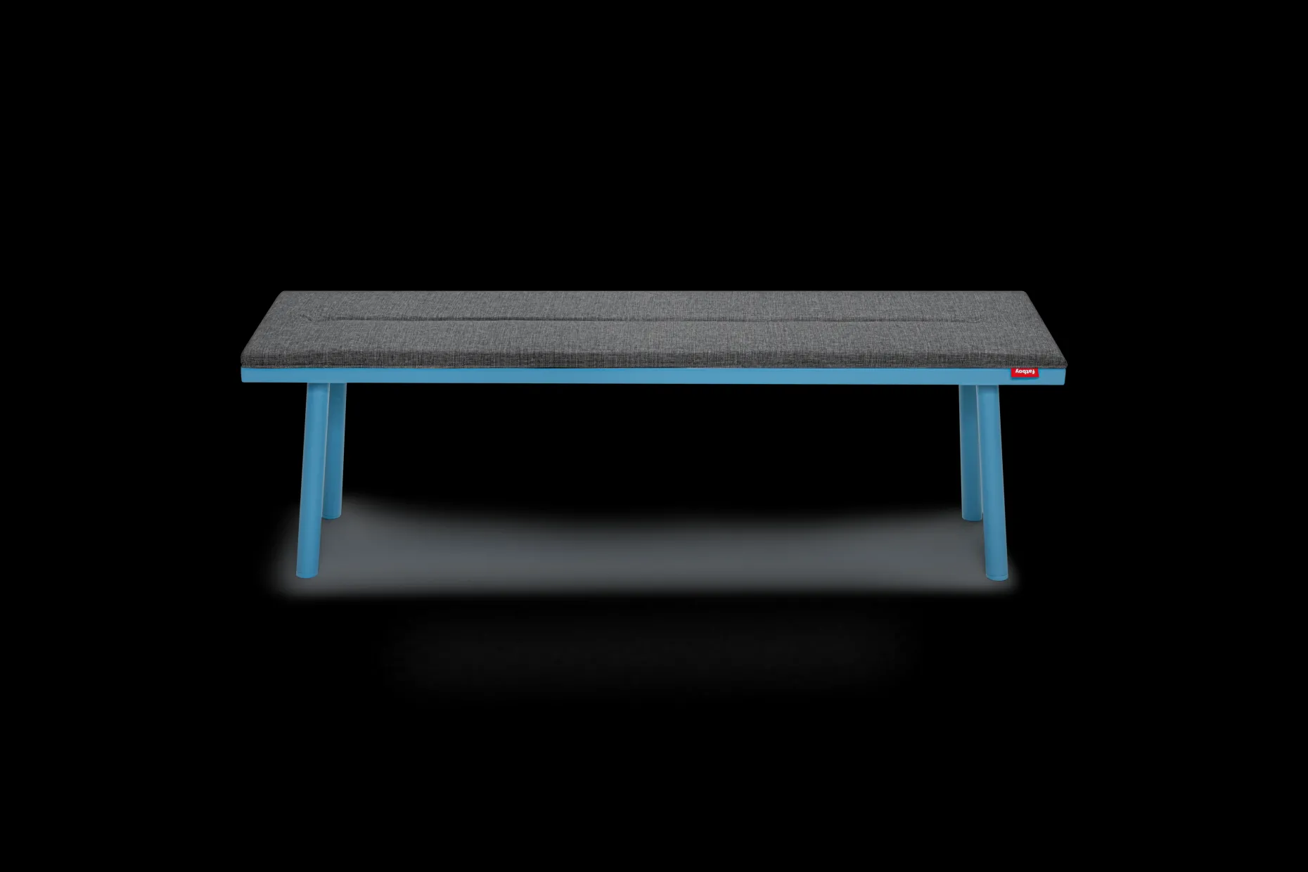 Fred's Bench Pillow Tuinkussen, grijs, 160x40x3.5 cm