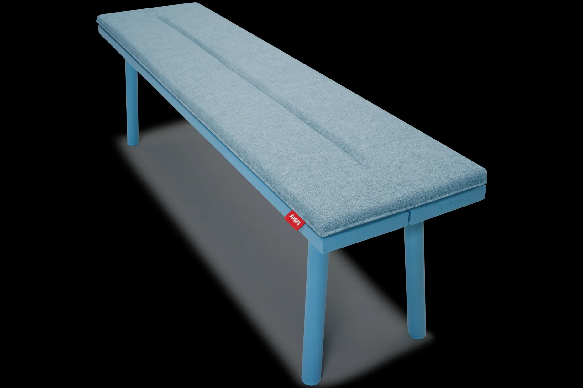Fred's Bench Pillow Tuinkussen, blauw, 160x40x3.5 cm