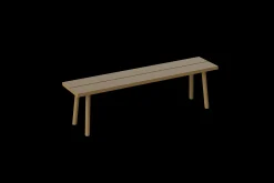 Fred's Bench Tuinbank, bruin, 160x40x46.5 cm