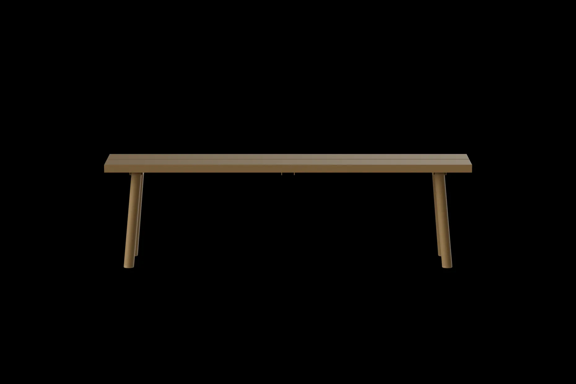 Fred's Bench Tuinbank, bruin, 160x40x46.5 cm