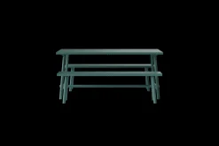 Fred's Bench Tuinbank, groen, 160x40x46.5 cm