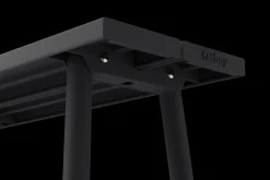 Fred's Bench Tuinbank, zwart, 160x40x46.5 cm