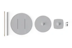 Fred's Bistreau Kleine tuintafel rond, 60x60x76 cm