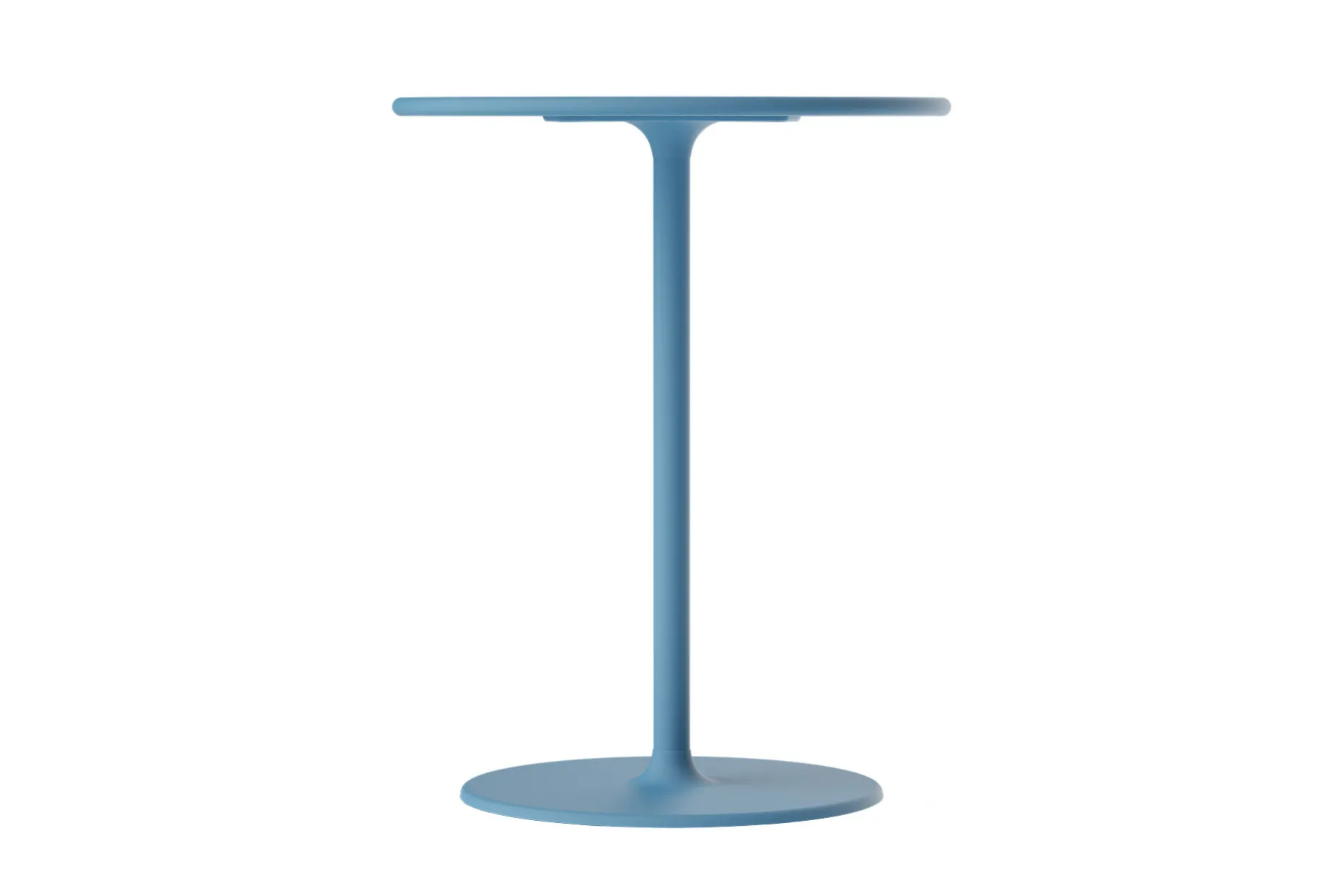 Fred's Bistreau Kleine tuintafel rond, blauw, 60x60x76 cm