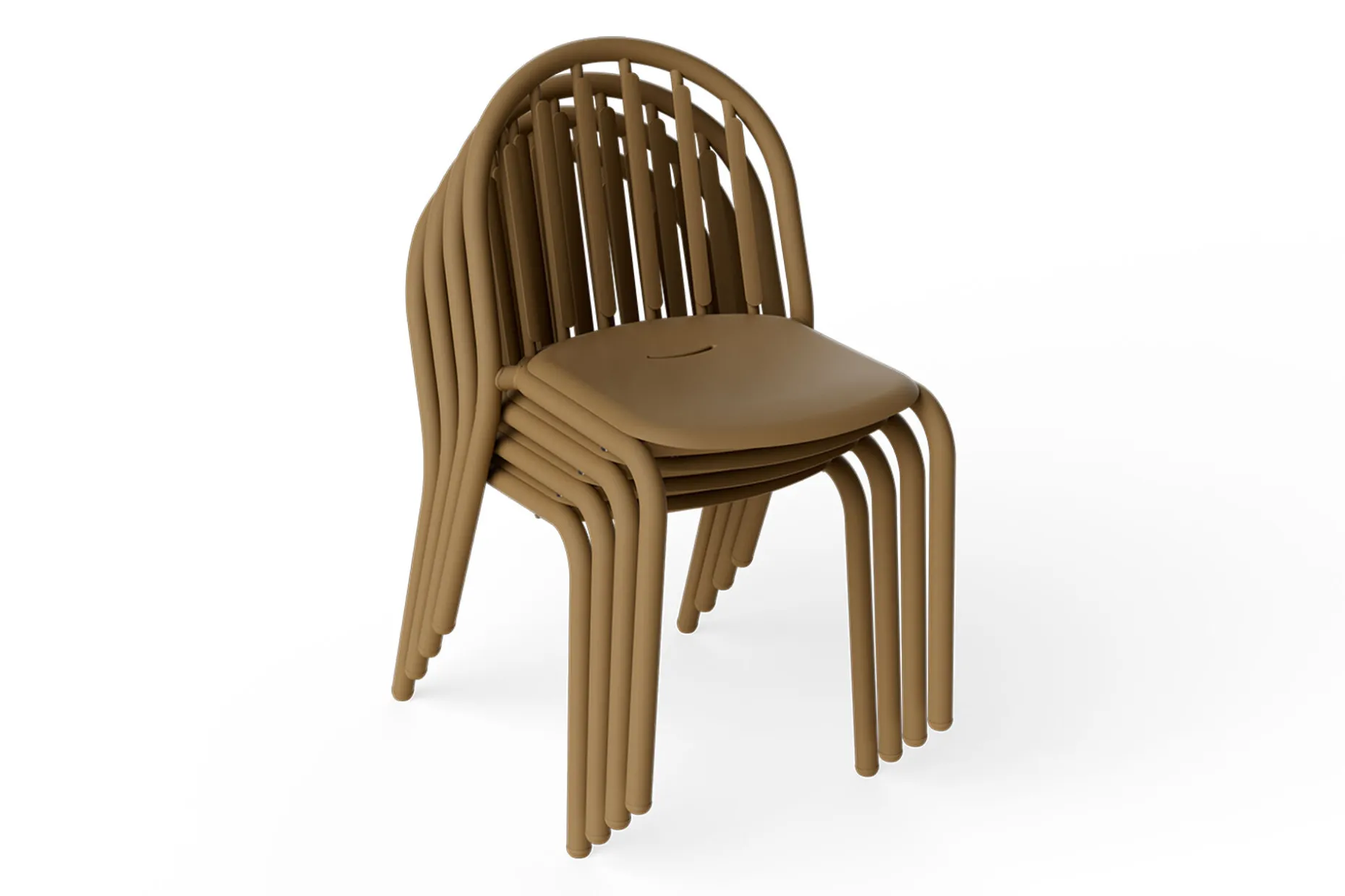 Fred's Chair Tuinstoel, bruin, 52x56x80.5 cm
