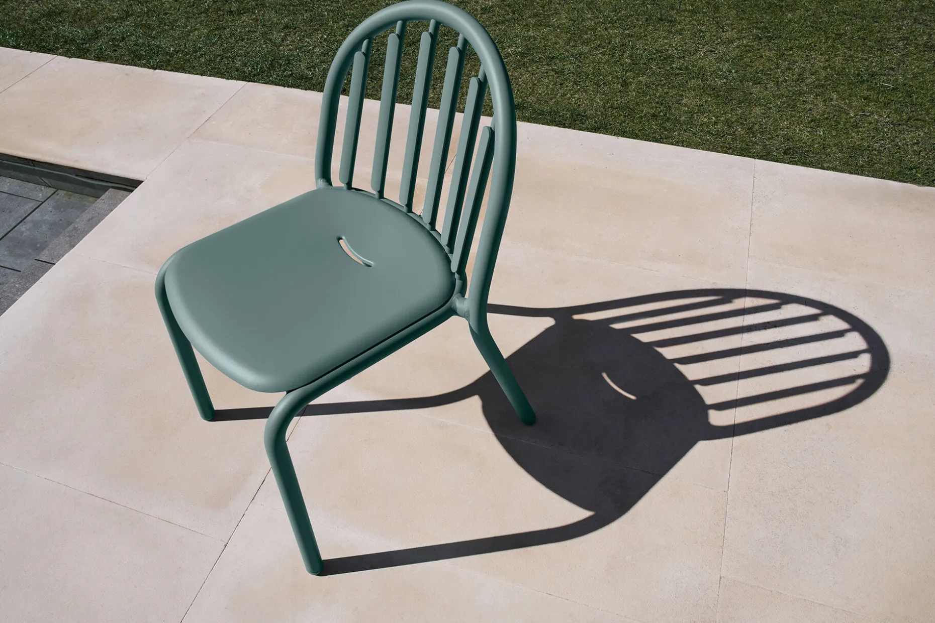 Fred's Chair Tuinstoel, groen, 52x56x80.5 cm