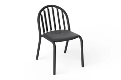 Fred's Chair Tuinstoel, zwart, 52x56x80.5 cm
