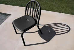 Fred's Chair Tuinstoel, zwart, 52x56x80.5 cm