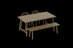 Fred's Medium Table Tuintafel, bruin, 170x90x76 cm
