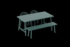 Fred's Medium Table Tuintafel, groen, 170x90x76 cm