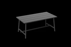 Fred's Medium Table Tuintafel, zwart, 170x90x76 cm