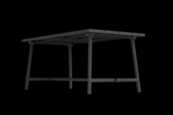 Fred's Medium Table Tuintafel, zwart, 170x90x76 cm