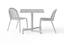 Fred's Square Bistreau Kleine tuintafel vierkant, 80x80x76 cm