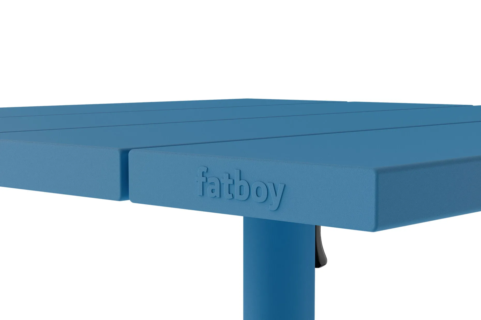 Fred's Square Bistreau Kleine tuintafel vierkant, blauw, 80x80x76 cm