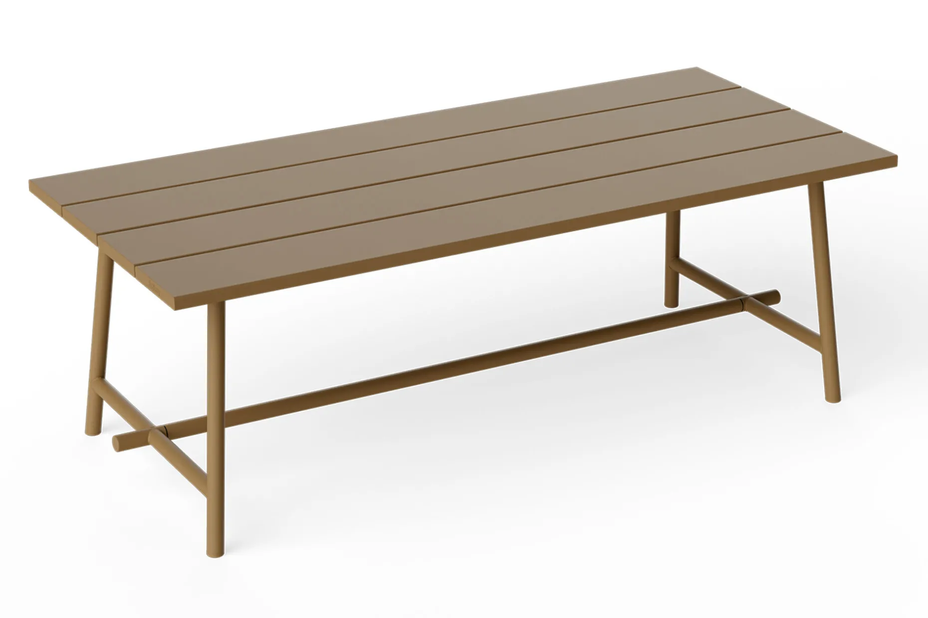 Fred's Table Tuintafel, bruin, 220x100x76 cm