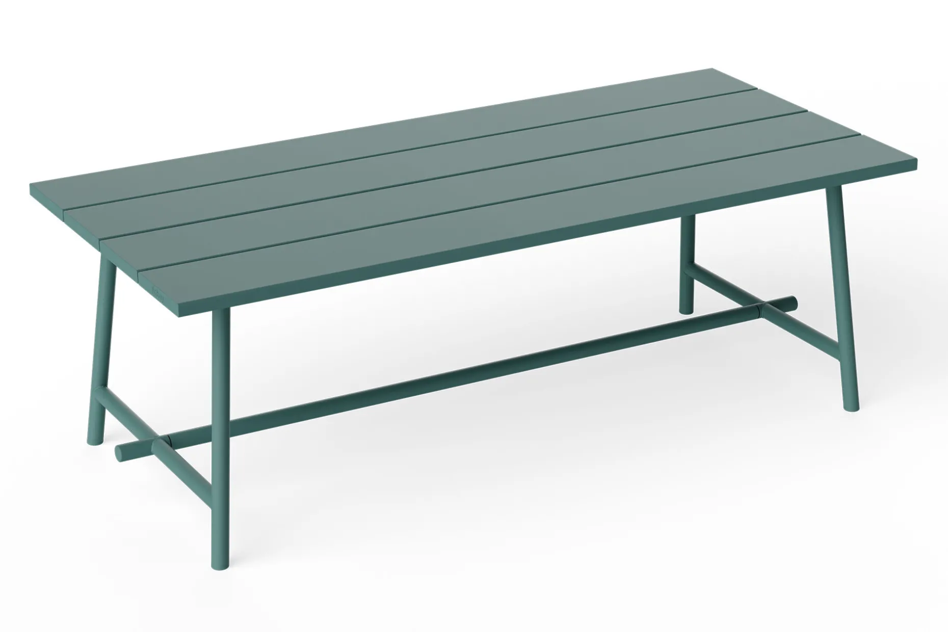 Fred's Table Tuintafel, groen, 220x100x76 cm