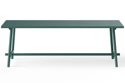 Fred's Table Tuintafel, groen, 220x100x76 cm