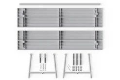 Fred's Table Tuintafel, 220x100x76 cm