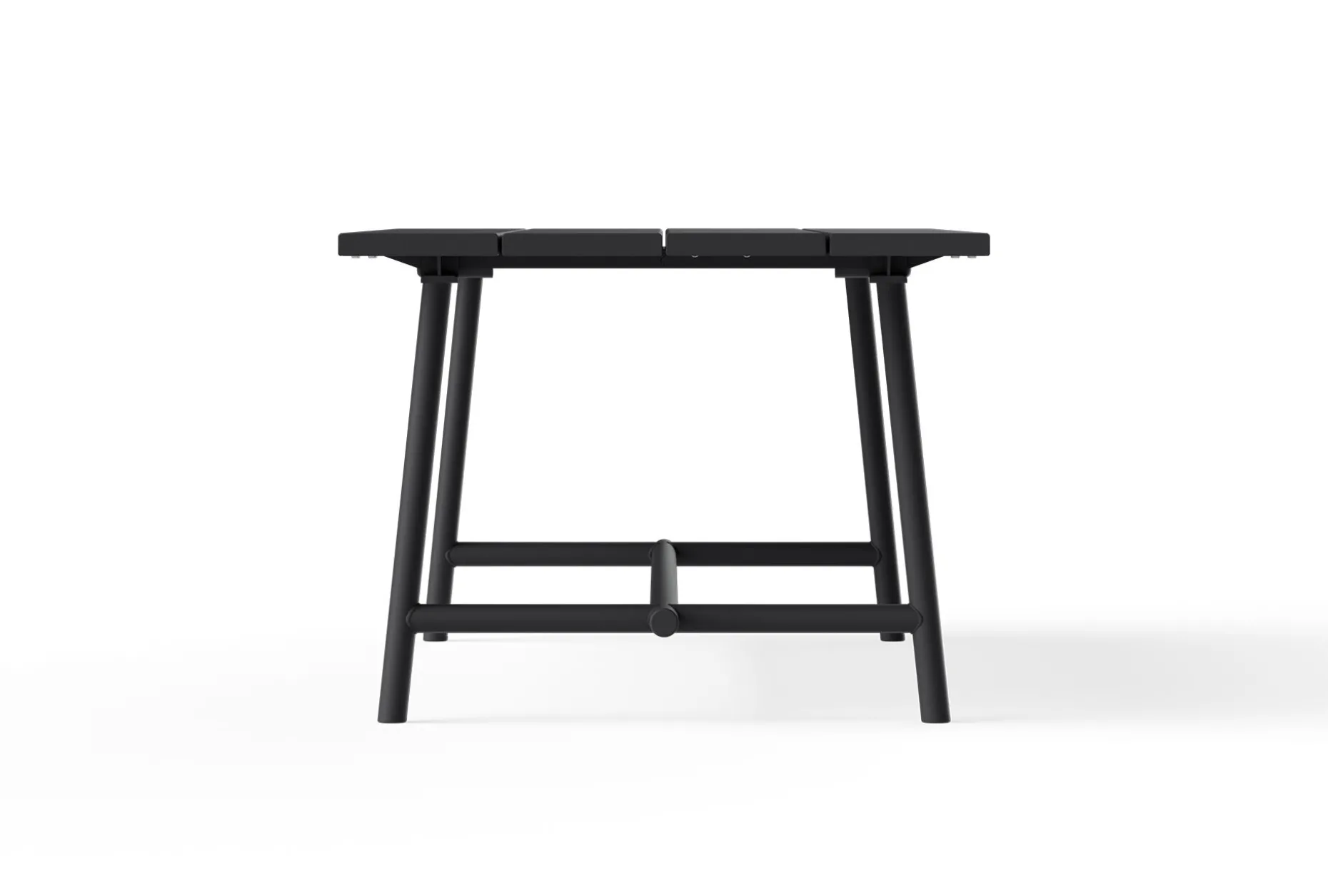 Fred's Table Tuintafel, zwart, 220x100x76 cm
