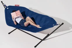 Headdemock Dark Blue Hangmat met standaard, 270x138x110 cm