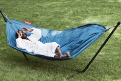 Headdemock Jeans Light Blue Hangmat met standaard, 270x138x110 cm