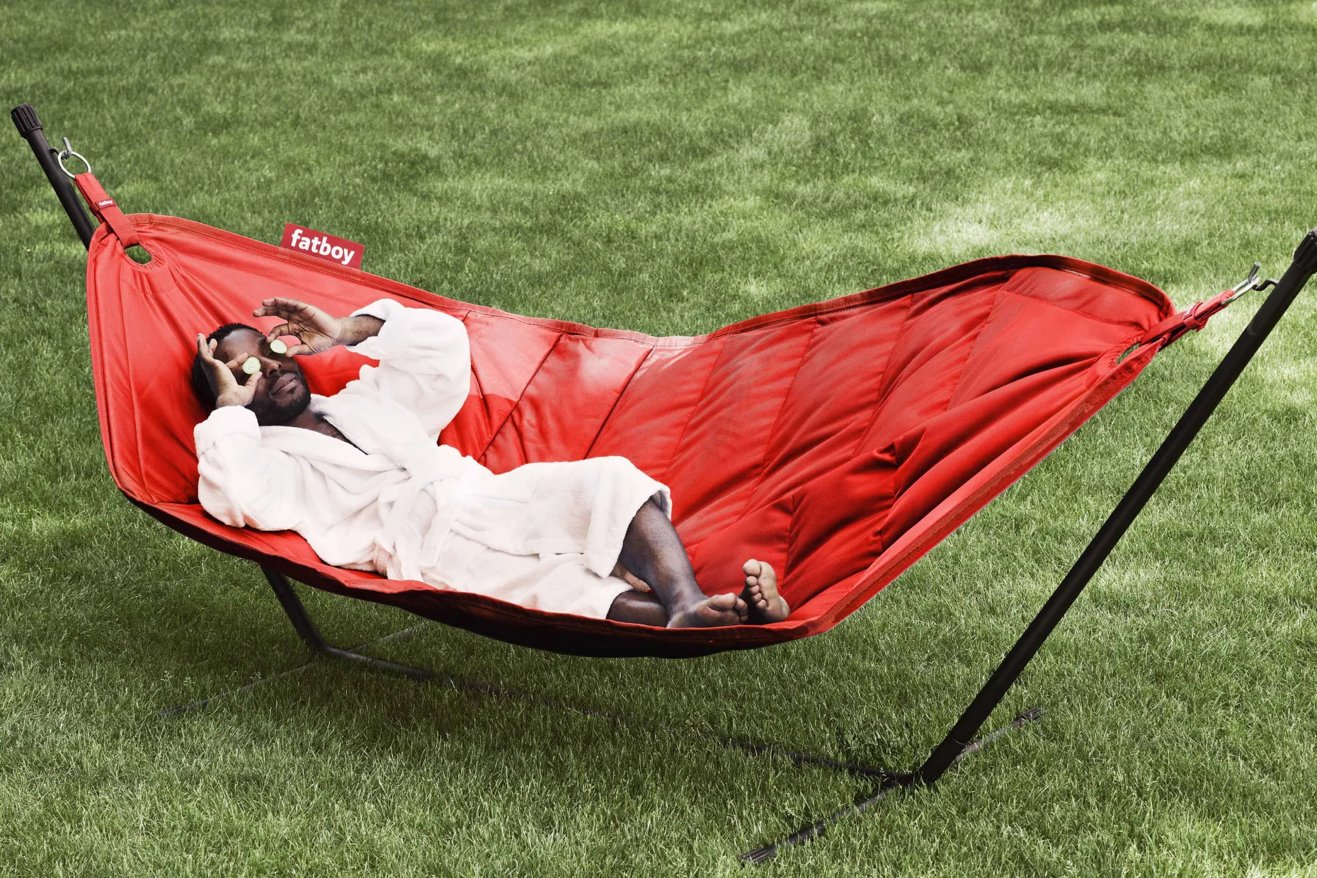 Headdemock Red Hangmat met standaard, 270x138x110 cm