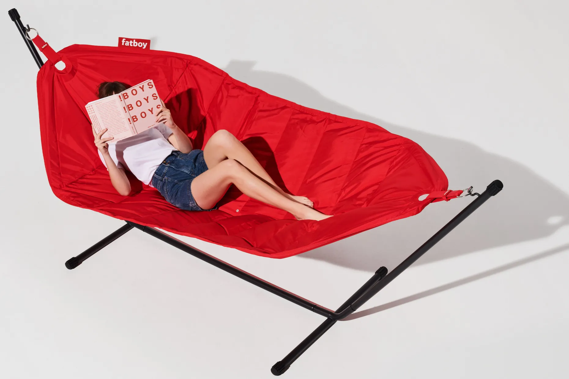 Headdemock Red Hangmat met standaard, 270x138x110 cm
