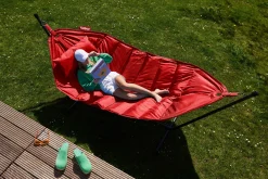 Headdemock Red Hangmat met standaard, 270x138x110 cm