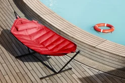 Headdemock Superb Red Hangmat met standaard, 270x138x110 cm