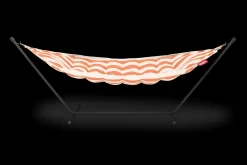 Headdemock Superb Stripe Orange Creme Hangmat met standaard, 270x138x110 cm