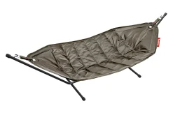 Headdemock Taupe Hangmat met standaard, 270x138x110 cm