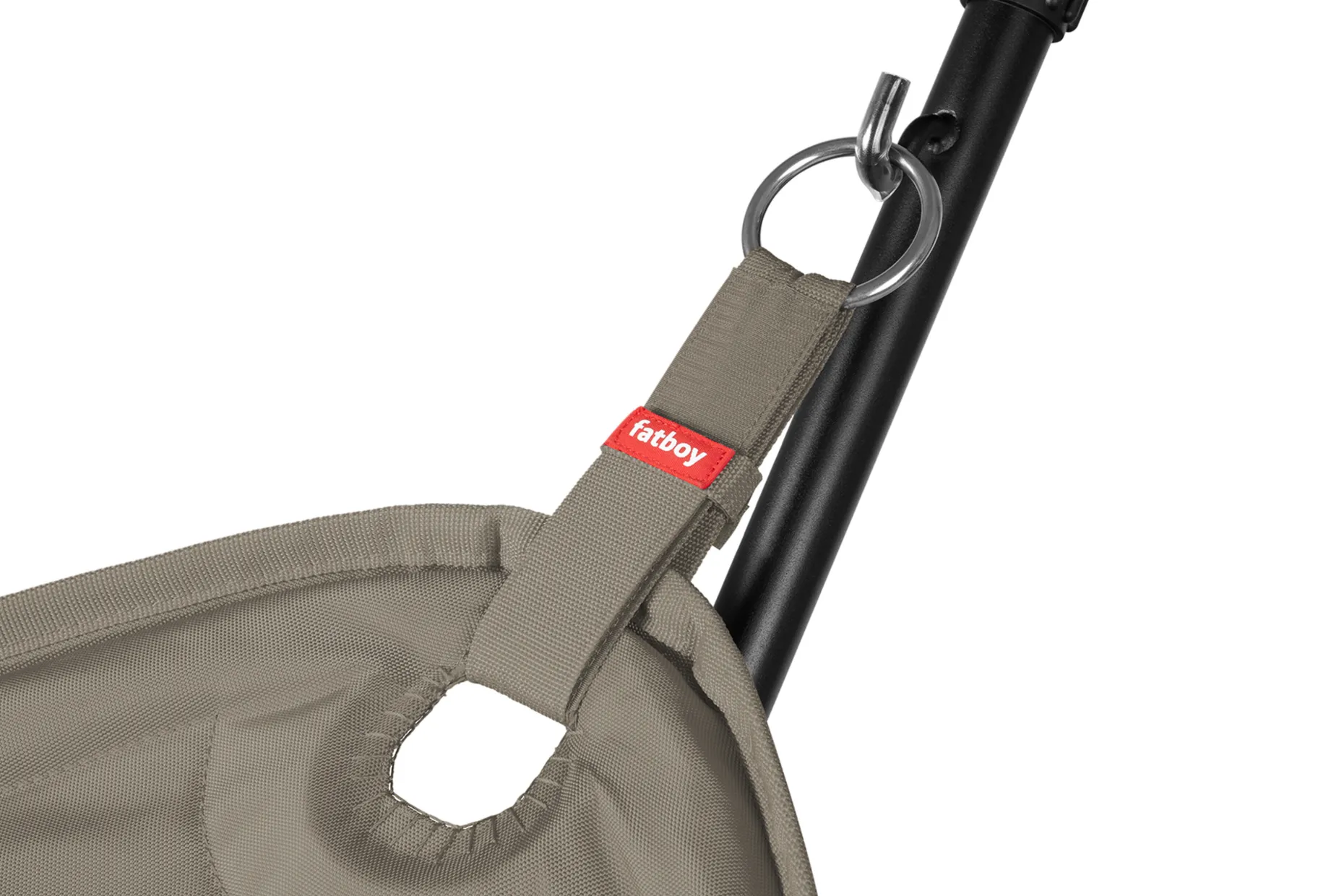 Headdemock Taupe Hangmat met standaard, 270x138x110 cm