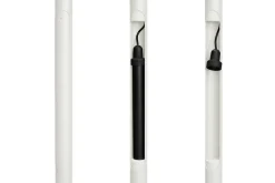 Jolly Trolley Verrijdbare bartafel, wit, 78x55x200 cm