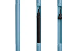 Jolly Trolley Verrijdbare bartafel, blauw, 78x55x200 cm