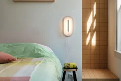 Led's Strip Wandlamp, beige, 36.5x18.9x7 cm