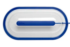 Led's Strip Wandlamp, blauw, 36.5x18.9x7 cm