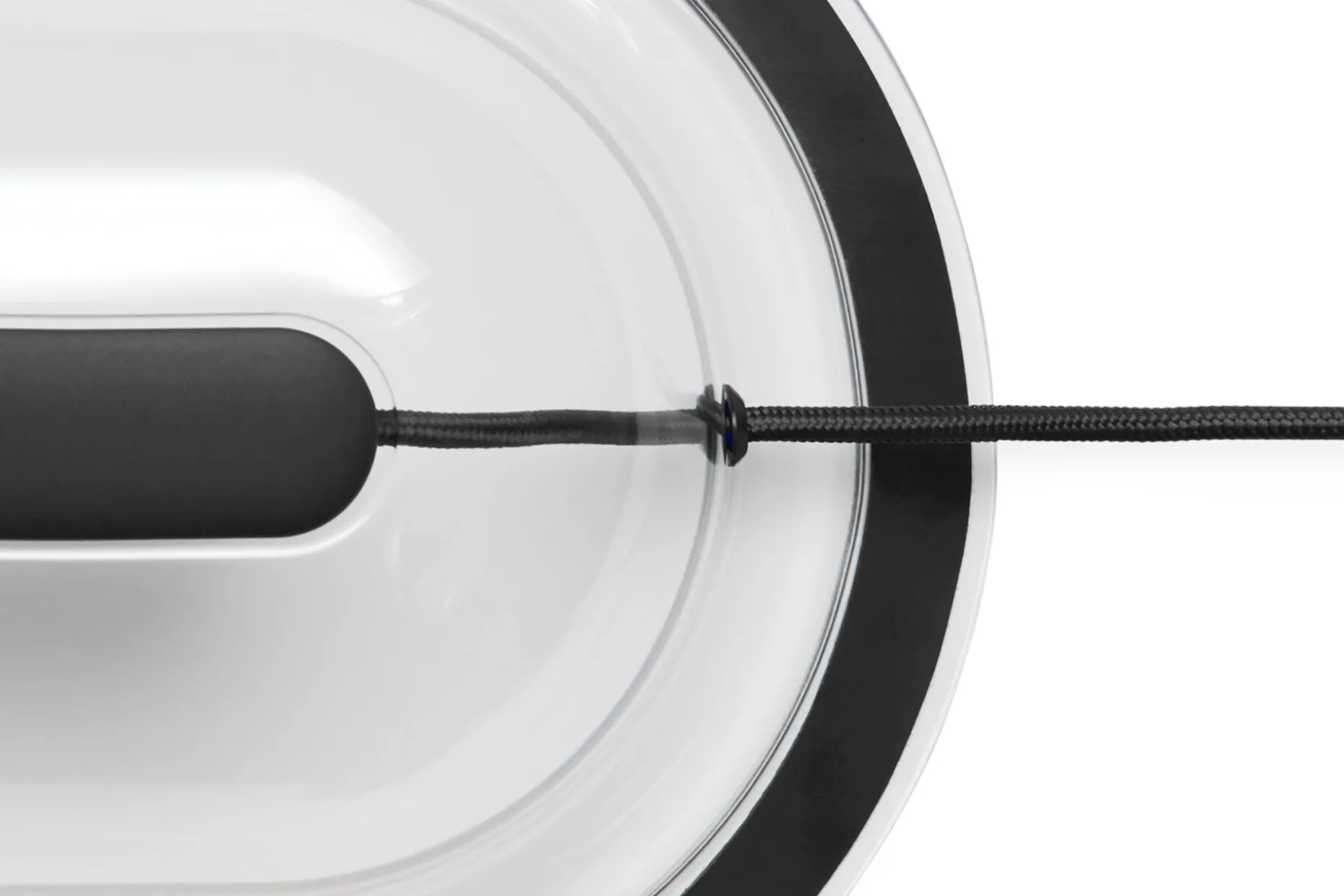 Led's Strip Wandlamp, zwart, 36.5x18.9x7 cm
