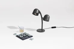 Little Lebow Dimbare tafellamp, zwart, 17x29.2x42 cm