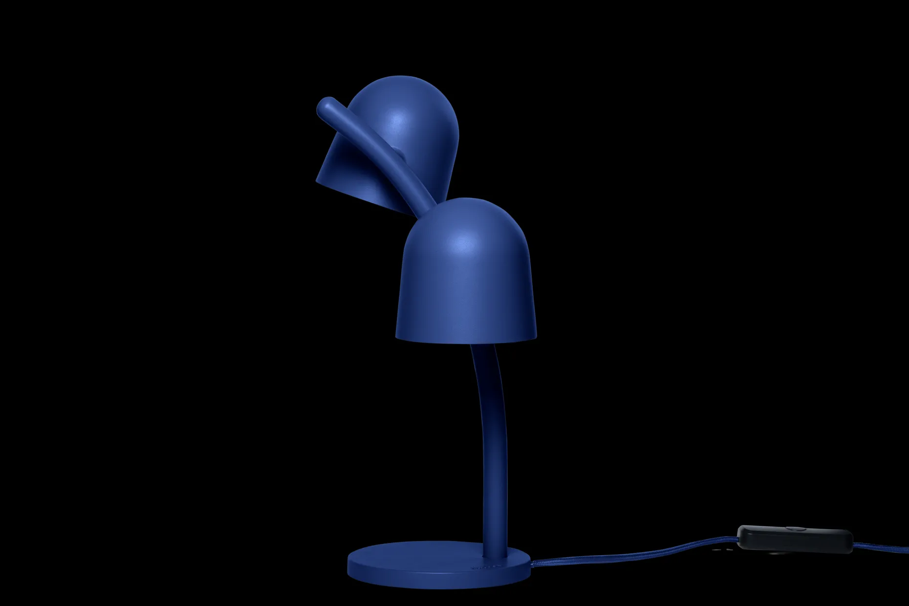 Little Lebow Dimbare tafellamp, blauw, 17x29.2x42 cm