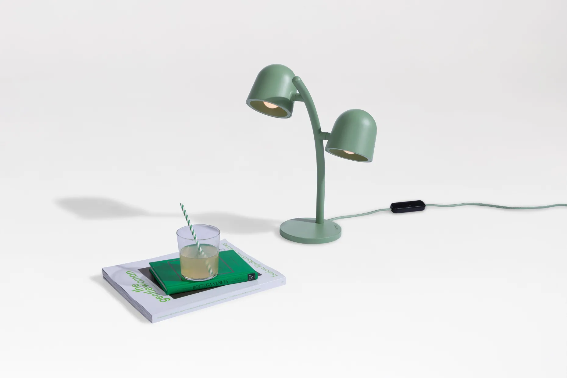 Little Lebow Dimbare tafellamp, groen, 17x29.2x42 cm