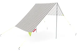 Miasun Draagbare strandtent, grijs, 330x190x140 cm
