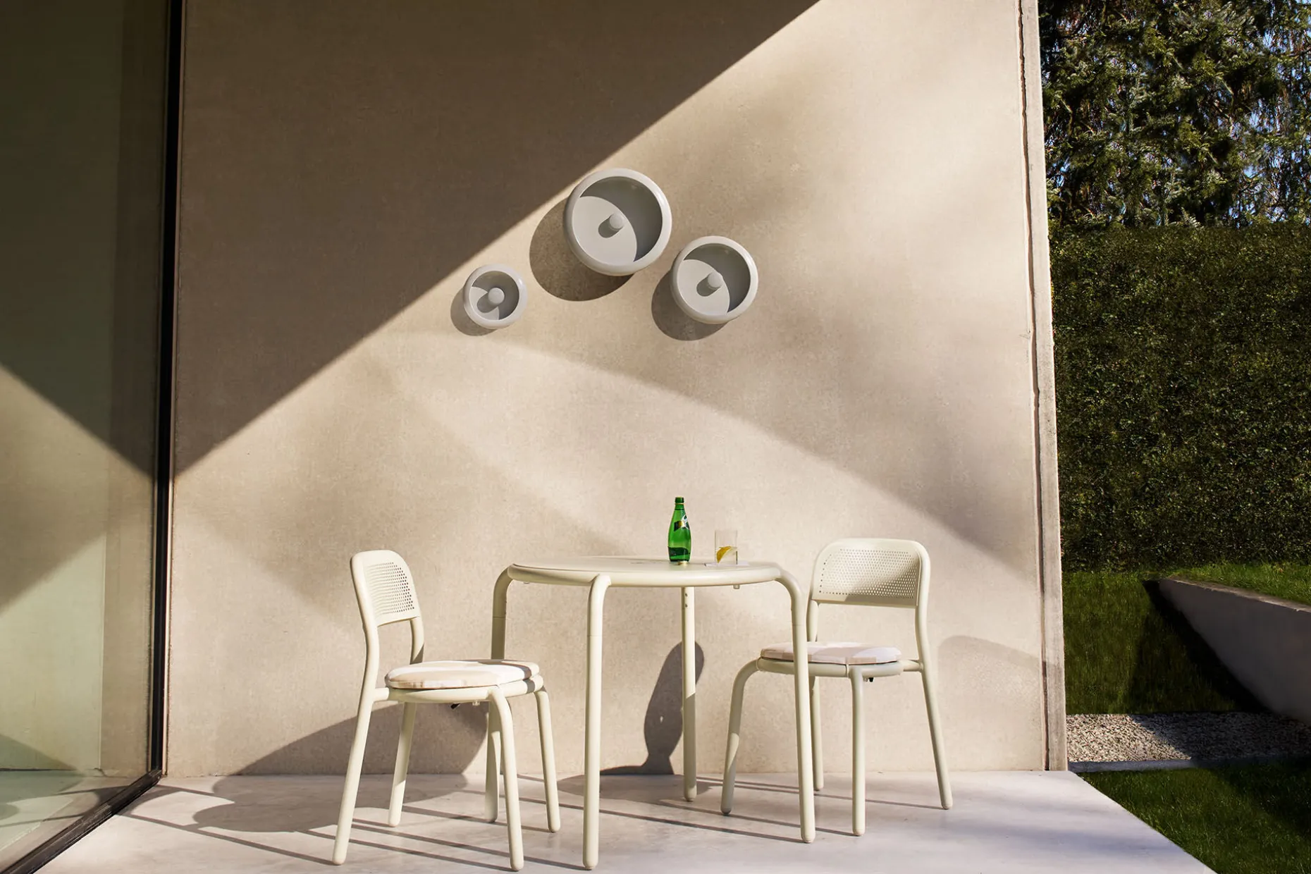 Oloha Large Wandlamp, groen, 37.5x37.5x8.2 cm