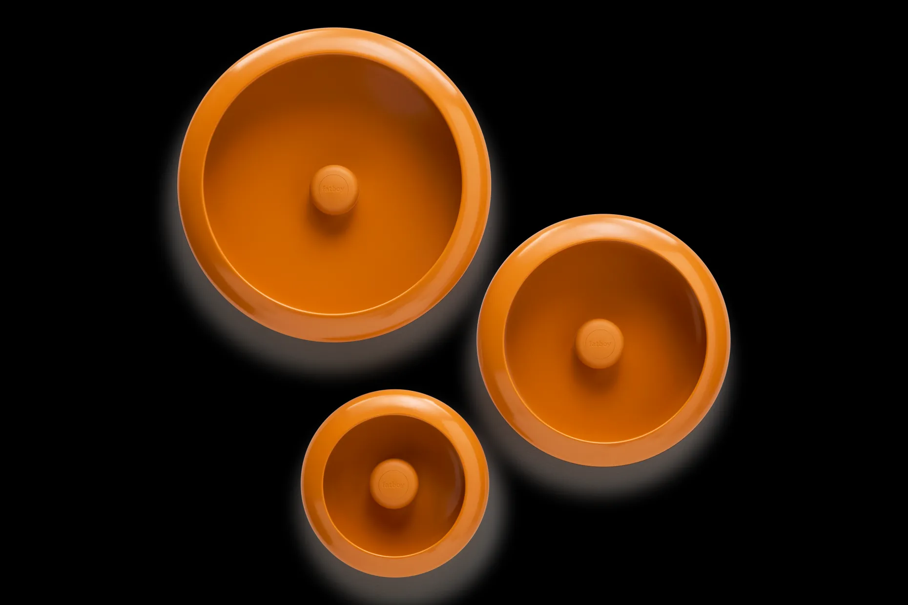 Oloha Trio Wandlampen set, oranje,cm