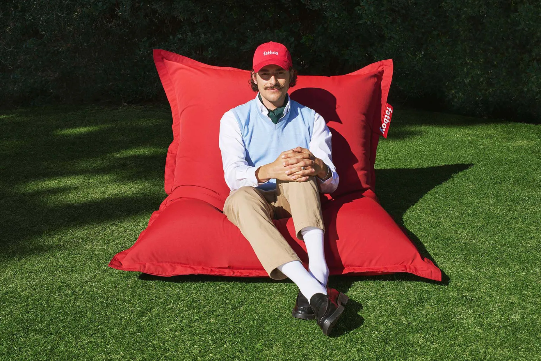 Original Outdoor Buitenzitzak, rood, 134x180 cm