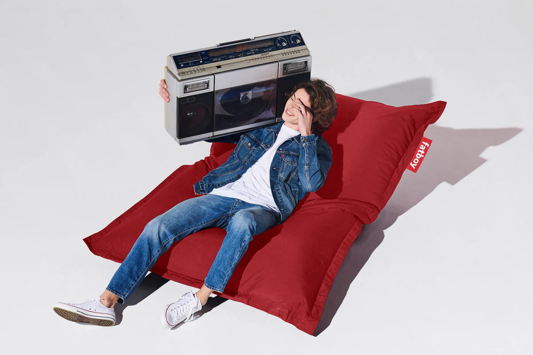 Original Outdoor Buitenzitzak, rood, 134x180 cm