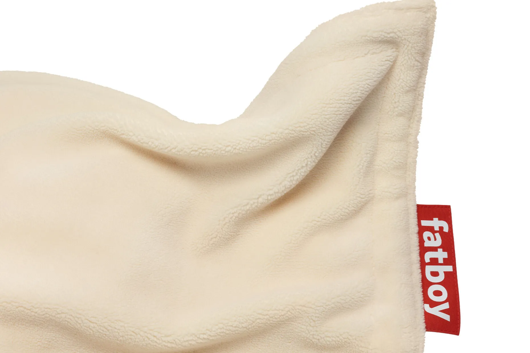 Original Slim Teddy Teddy zitzak, beige, 155x120 cm