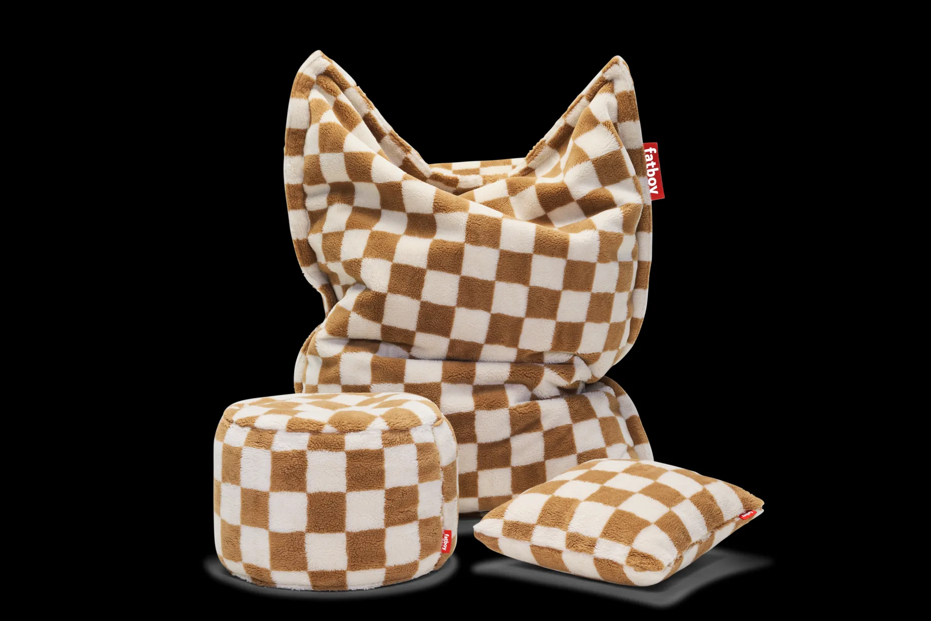 Original Slim Teddy Teddy zitzak, bruin, 155x120 cm
