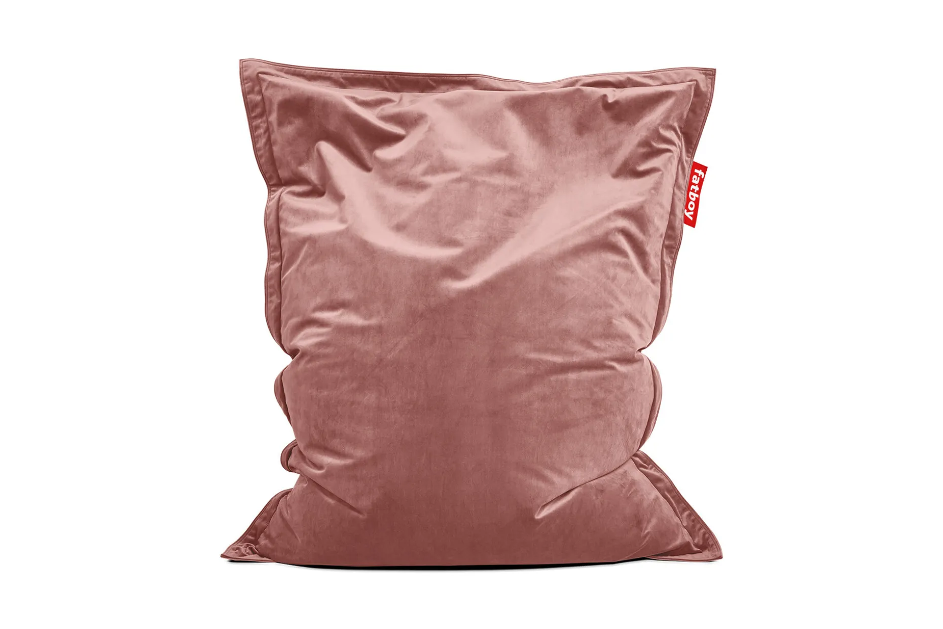 Original Slim Velvet Fluwelen zitzak, roze, 120x155 cm