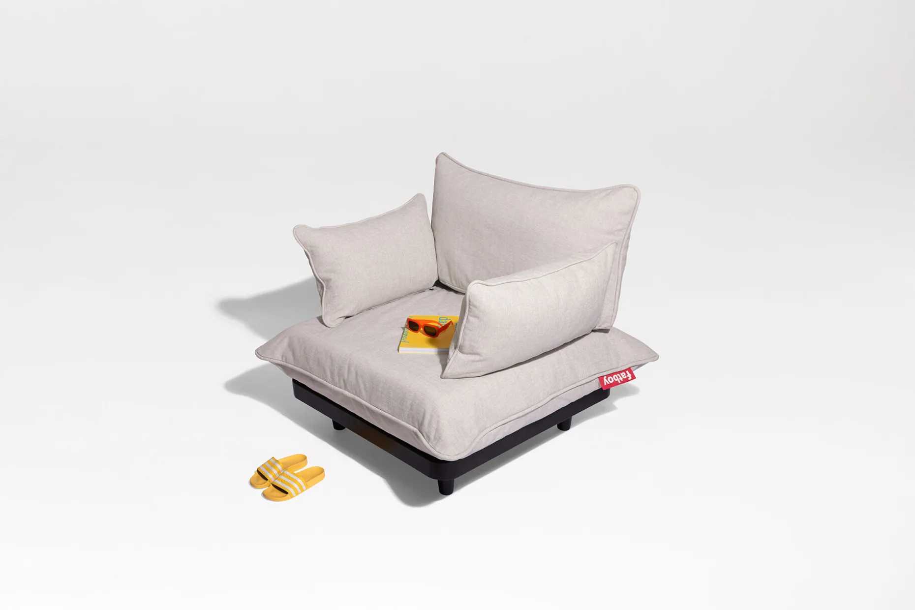Paletti Armrest Set Paletti armleuningen, grijs, 69x40 cm